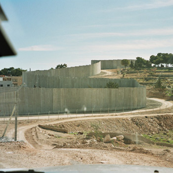 Mauer in Israel-Palstina, wall
                  in Israel Palestine