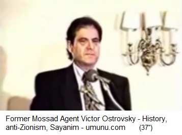 Victor
                  Ostrovsky, Ex-Mossad-Agent