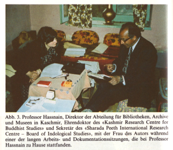 Professor Hassnain und Frau Faber