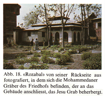 Der muslimische Friedhof hinger dem
                        Jesusgrab