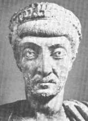 Emperador Teodosio, busto
                              [14] - no es cierto si ha existido
