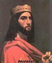 Rey satanista de Francia
                    Dagoberto I., retrato