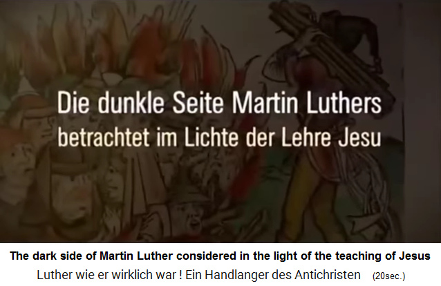 Film title 02: "The dark side of Martin Luther
              considered in the light of the teaching of Jesus"