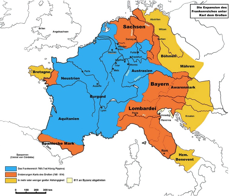 Das Reich von Karl dem
                    Grossen, Schlgertyp und Massenmrder