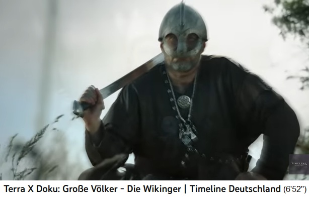 Wikinger
                              mit Helm