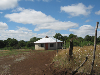 Temuco Cholchol, Bauernhof in Form einer Ruca
