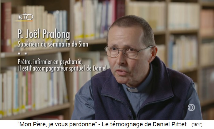 P. Joël Pralong,
              Vorgesetzter des Seminars in Sion, Priester,
              Psychiatriepfleger: