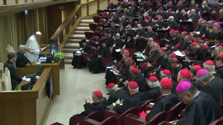 Conferencia del
                              Vaticano satanista sobre abuso infantil en
                              la iglesia de fantasa 2019