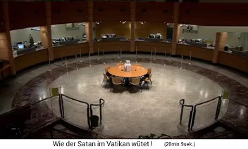 Die Vatikanbank besteht aus einem
                runden Schalterraum