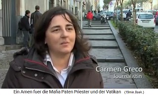 Catania, die Journalistin Carmen Greco