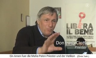 Der
                    Priester Don Luigi Giotti von der
                    Anti-Mafia-Bewegung "Libera"