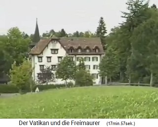 Menzingen, Schloss Schwandegg, das Zentrum
                      der verirrt-rassistischen Piusbruderschaft