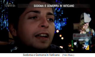 Ein Passant in der
                        Gay Street in Rom erzählt, dass ab und zu auch
                        Vatikan-Priester hier herumschleichen
