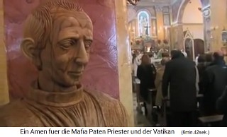 Priest Don Pino Puglisi of Palermo, bust
