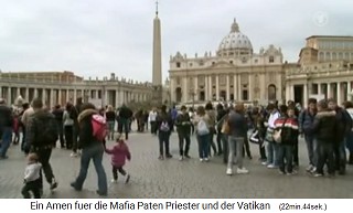 Rome, the [criminal
                                  gay infertile] Vatican is directly
                                  related to the Mafia