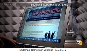 Portal de gays
                                    "Reverendis" en Roma,
                                    especialmente diseñado para
                                    sacerdotes gays e infértiles del
                                    Vaticano