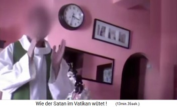 Schwule Sexparty mit Vatikan-Priestern, einer der schwulen Priester verkleidet sich und hlt eine Priestermesse ab