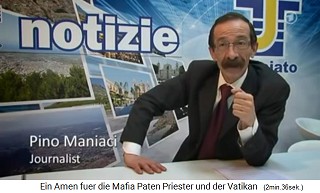 Widerstandskmpfer Pino Maniaci, Nahaufnahme