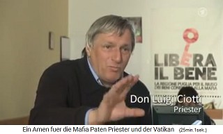 Der Priester Don Luigi Giotti von der Anti-Mafia-Bewegung "Libera"