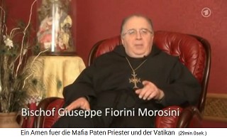 Der Bischof der Stadt Locri Giuseppe Fiorini Morosini