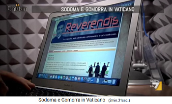 Portal de gays "Reverendis" en Roma, especialmente diseado para sacerdotes gays e infrtiles del Vaticano