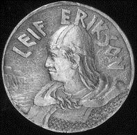 Leif Erikson: portrait on a coin