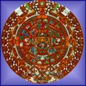 Sun
                        stone of the Aztecs in Tenochtitlán