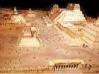 Tenochtitlan : temple district, model