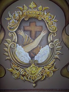 Emblem of
                  the Franciscans in Lima