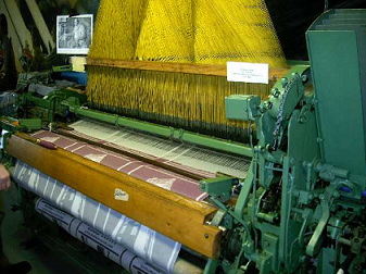 Weaving
                          machine of the 1970s