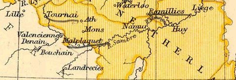 Position von Ramillies