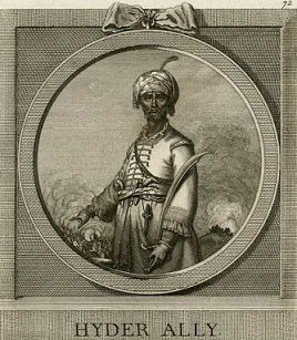 Hyder Ali of
                          Hyderabad in Mysore