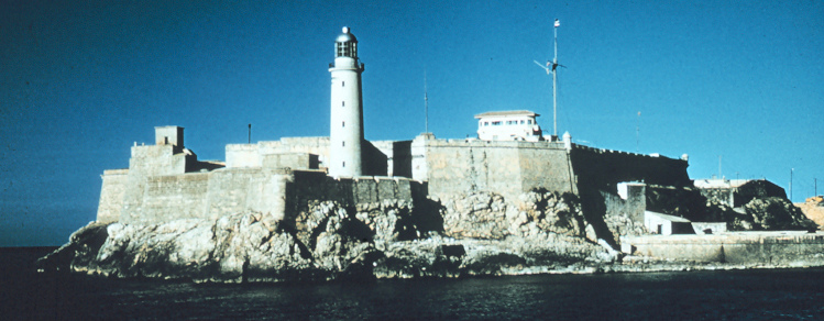 Festung Castillo de Morro in
                  Havanna in Kuba