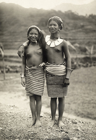 Ifuago-Igorot-Mdchen, Nord-Luzon, 1910er Jahre