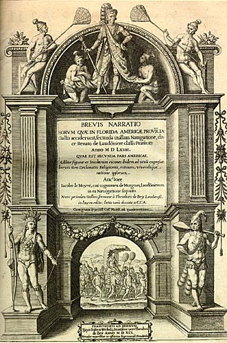 Ren de Laudonnire: Bericht ber Indianer in
                      Florida 1591