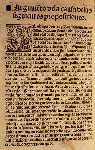 Kolonialismus colonialismo colonialism
                    Bartholom de las Casas Bericht informe report
                    Indianer indos natives Brevissima relacin de la
                    destruccion de las Indias 1552 2