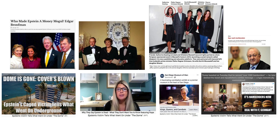 Article by
                                    Laura Loomer (8/28/2019): Who made
                                    Epstein a money mogul? - Photo: Ms.
                                    Mossad-Merkel receives a prize from
                                    the Zionist Bnei-Brith-Lodge, and is
                                    well known to Berggruen - Katherine
                                    Keating, acquaintance of Prince
                                    Andrew, forms a mafia with Ghislaine
                                    Maxwell AND with Berggruen - Mr.
                                    Schreiber destroyed the CDU with his
                                    donations, following the order of
                                    WJC-Bronfman (!)