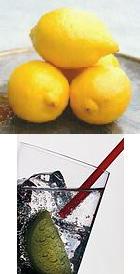 Lemon water is eliminating mucosa in the
                  body of type A