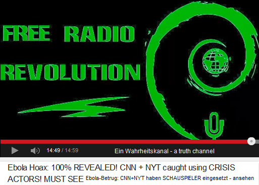 Das Logo des
                            Wahrheits-Videokanals "Free Radio
                            Revolution"