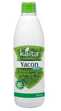 yacn en
                  botella de la empresa Kaita en el Per cura diabetes