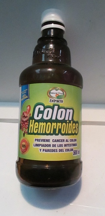 Fruchtextrakt "Colon Hemorroides" aus
              Peru