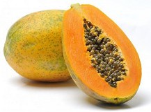 Enfermedades gastrointestinales,
                                papaya