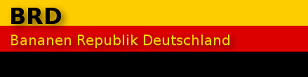 BRD Bananenrepublik Deutschland online, Logo