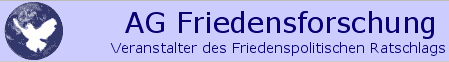 AG Friedensforschung online, Logo