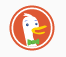 Duckduckgo
                Suchmaschine, Logo