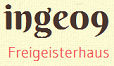 Inge09 Freigeisthaus online,
                  Logo