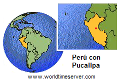 Mapa del Per
                con Pucallpa