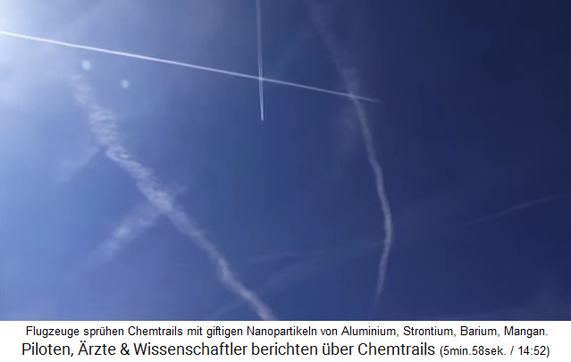 Kriminelle
                                Chemtrail-Flugzeuge versprhen
                                Chemtrails