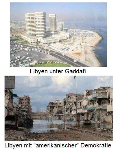 NATO-Ruinen 02: Libyen vor und
                              nach Gaddafi, 11. Mai 2015