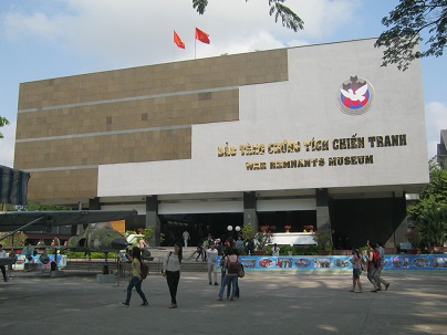 Das Kriegsmuseum
                              in Ho Chi Minh City (frher Saigon
                              genannt)